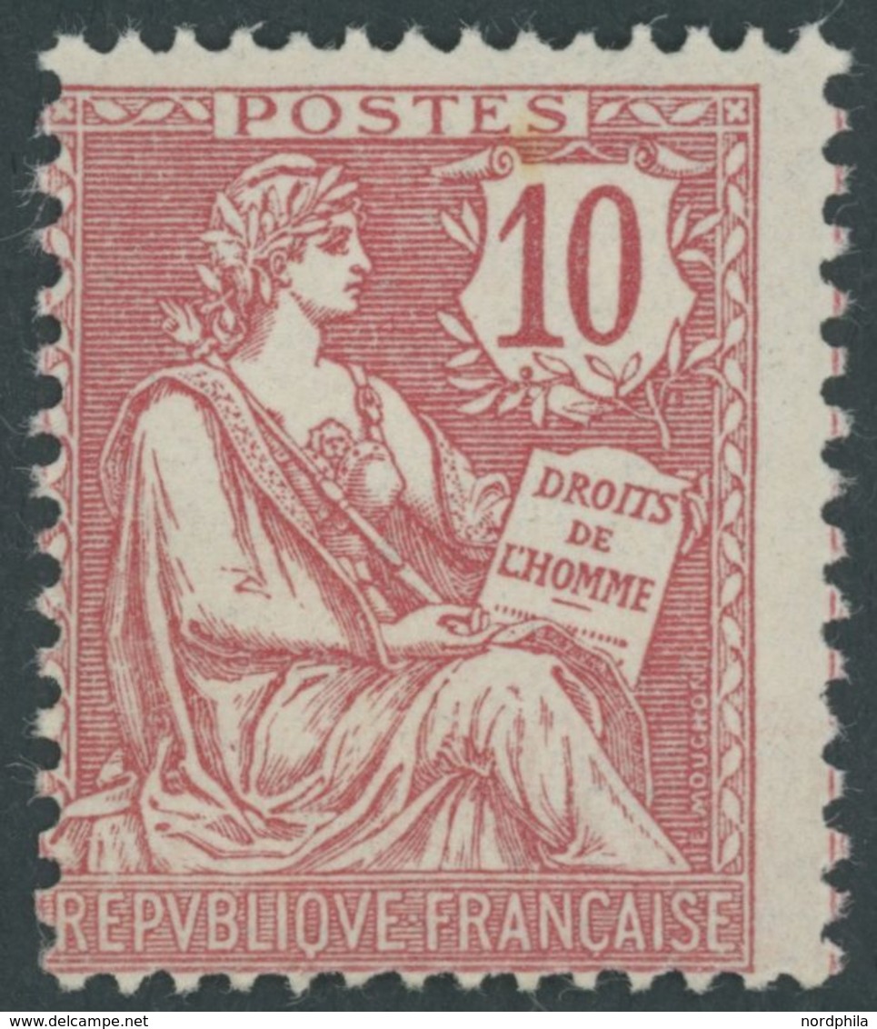 FRANKREICH 102 **, 1902, 10 C. Rosa, Postfrisch, Pracht, Yvert EUR 225.- - Sonstige & Ohne Zuordnung