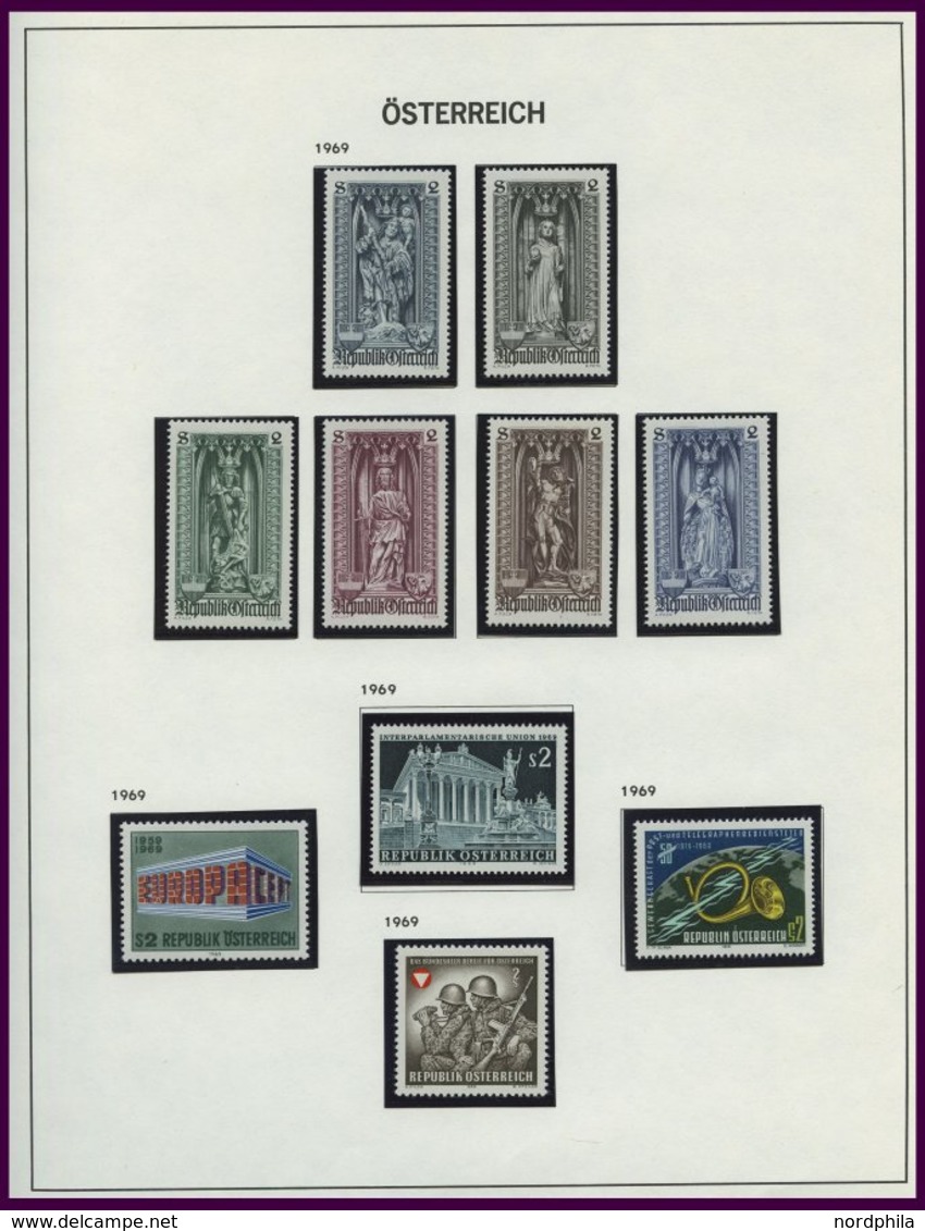 SAMMLUNGEN **, Komplette Postfrische Sammlung Österreich Von 1961-83, Prachterhaltung, Mi. 390.- - Sammlungen