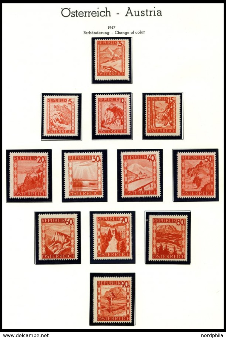 SAMMLUNGEN *, O, Saubere Sammlung Österreich Von 1945-65, Meist Prachterhaltung, Günstig!, Mi. über 800.- - Collections