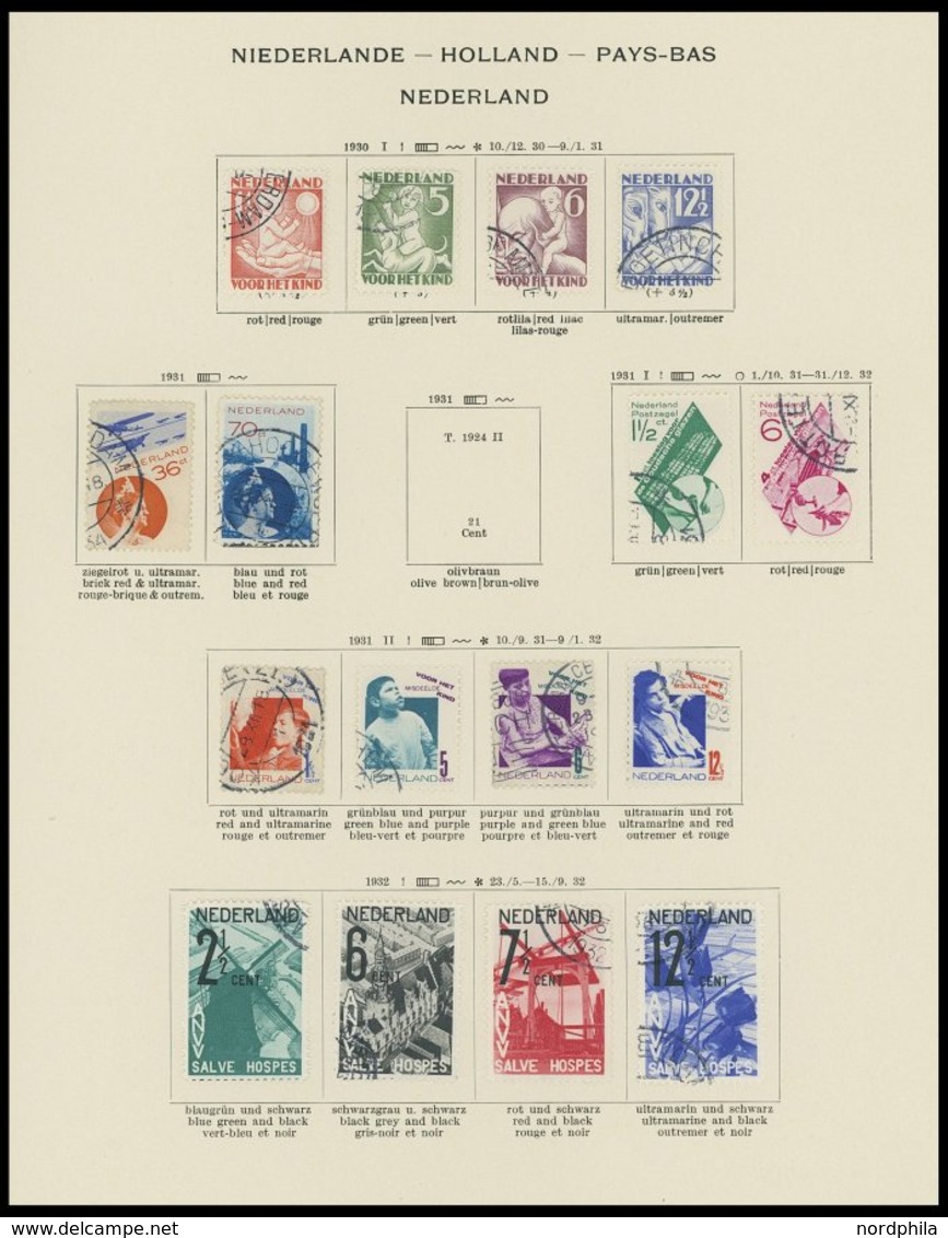 SLG., LOTS EUROPA O,* , Sammlung Einiger Europäischer Länder Bis Ca. 1950 In 4 Alten Schaubek Permanent Alben, Dabei Gro - Autres & Non Classés