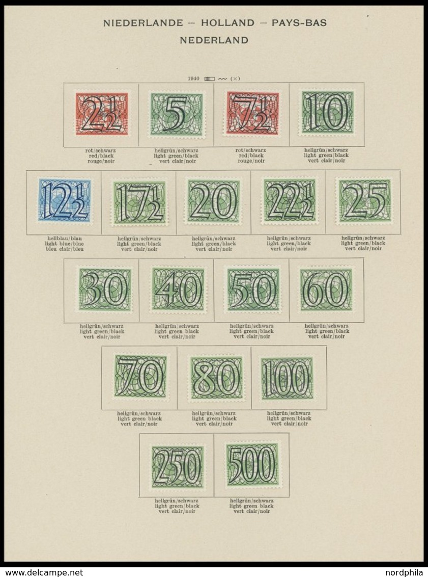 SLG., LOTS EUROPA O,* , Sammlung Einiger Europäischer Länder Bis Ca. 1950 In 4 Alten Schaubek Permanent Alben, Dabei Gro - Autres & Non Classés