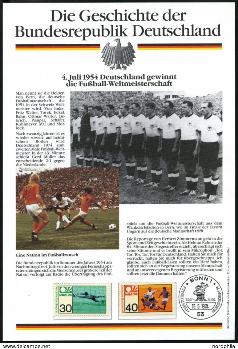 SPORT **,o,Brief , XIV. Fußball-Weltmeisterschaft 1990 In 3 Spezialalben, Mit Blocks, Kleinbogen, Markenheftchen, FDC`s, - Other & Unclassified