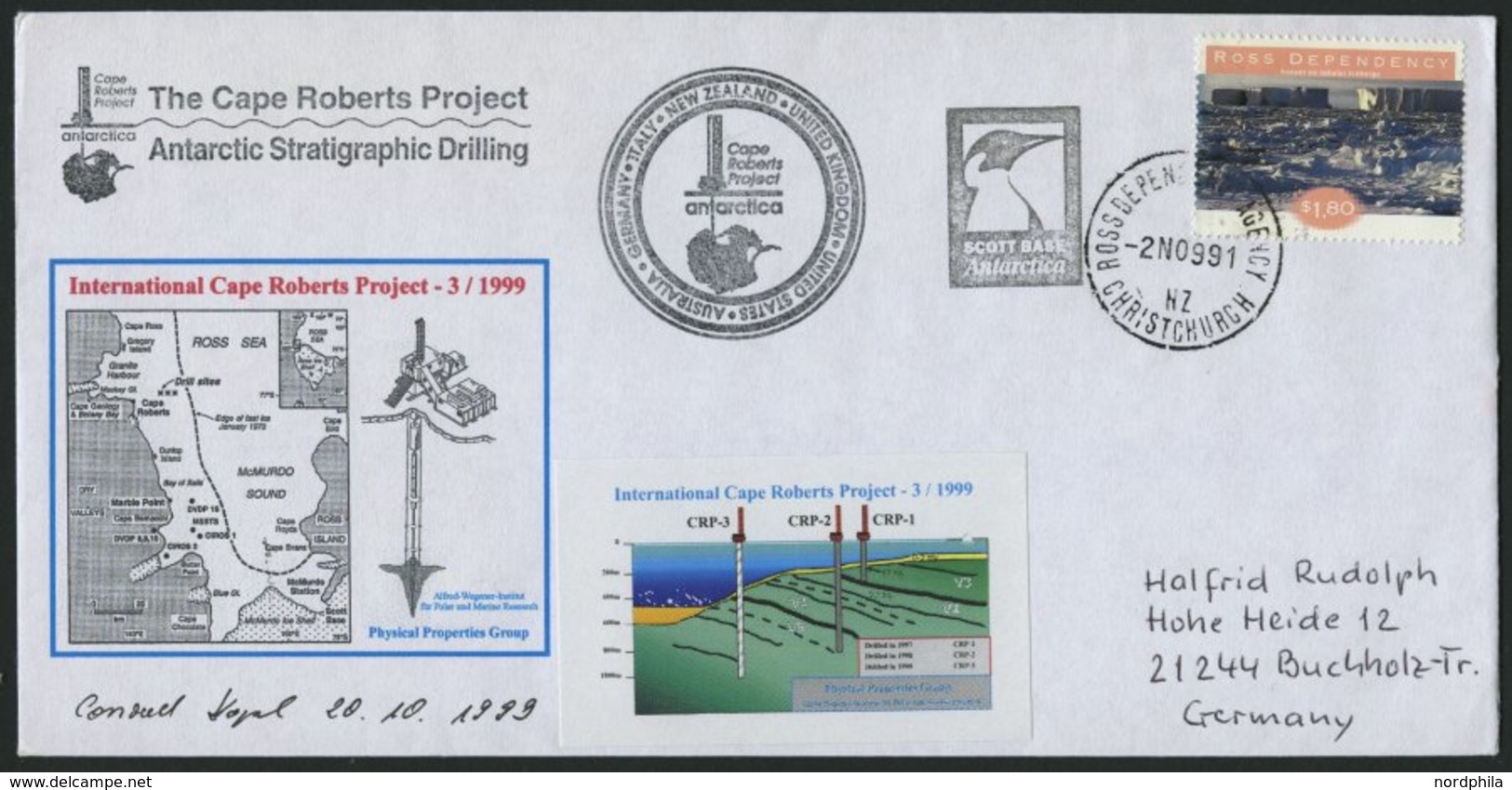 SONSTIGE MOTIVE 1999-2008, Antarktis-Expedition, 49 Verschiedene Belege Im Spezialalbum, Pracht - Unclassified