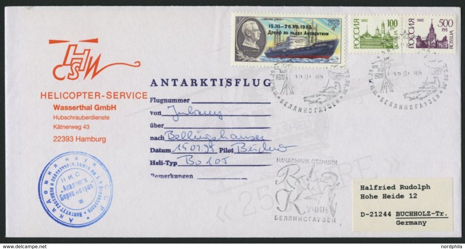 SONSTIGE MOTIVE 1990-97, Siebente, Neunte Und Zehnte Antarktis-Expedition Der Polarstern, Interessante Sammlung Mit 96 V - Non Classificati