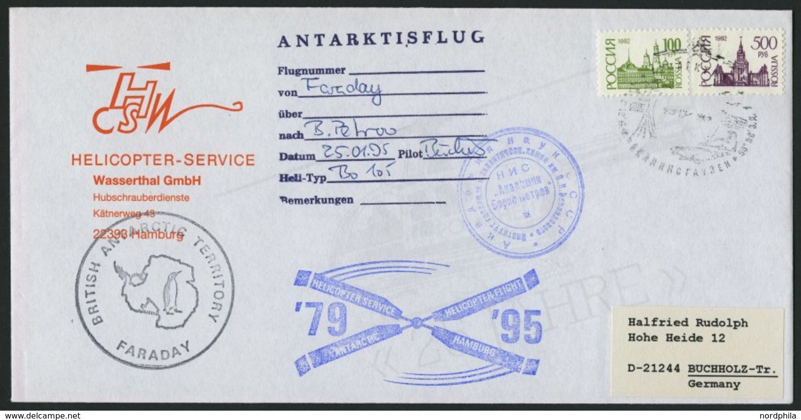 SONSTIGE MOTIVE 1990-97, Siebente, Neunte Und Zehnte Antarktis-Expedition Der Polarstern, Interessante Sammlung Mit 96 V - Non Classificati