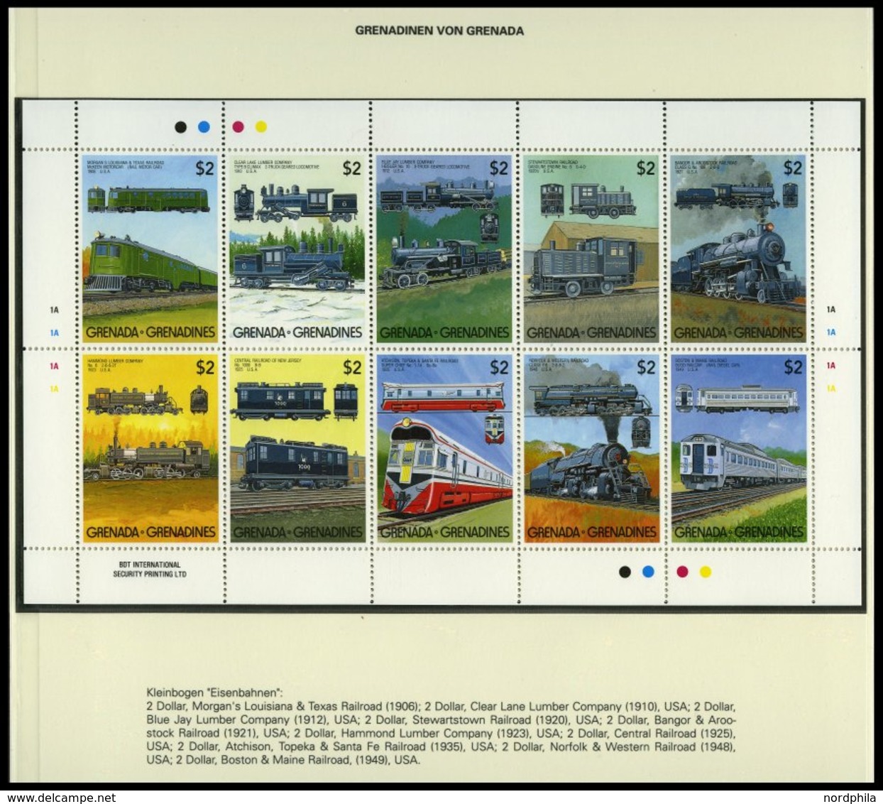 SONSTIGE MOTIVE **,Brief , Eisenbahn-Briefmarken Auf Siegerseiten Im Album Und Einem Leitzordner Mit Einzelmarken, Block - Non Classés