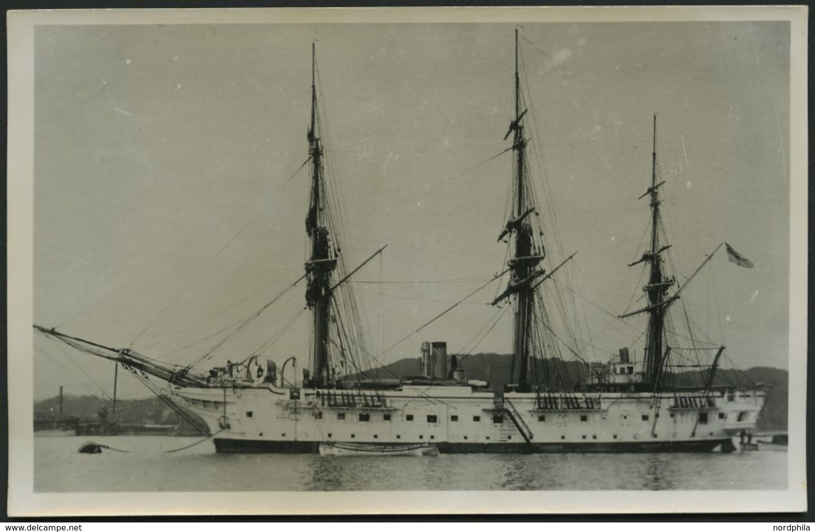 ALTE POSTKARTEN - SCHIFFE KAISERL. MARINE BIS 1918 Schulschiff Nixe Ohne Segel, Ungebrauchte Karte - Krieg