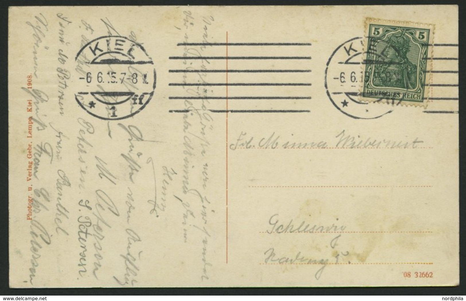 ALTE POSTKARTEN - SCHIFFE KAISERL. MARINE S.M.S. Sleipner, 2 Karten, Eine Gebraucht - Guerre