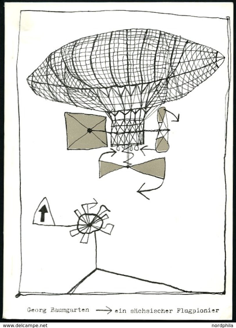 SACHBÜCHER Ein Sächsischer Flugpionier, 1986, Georg Baumgarten - Sonstige & Ohne Zuordnung