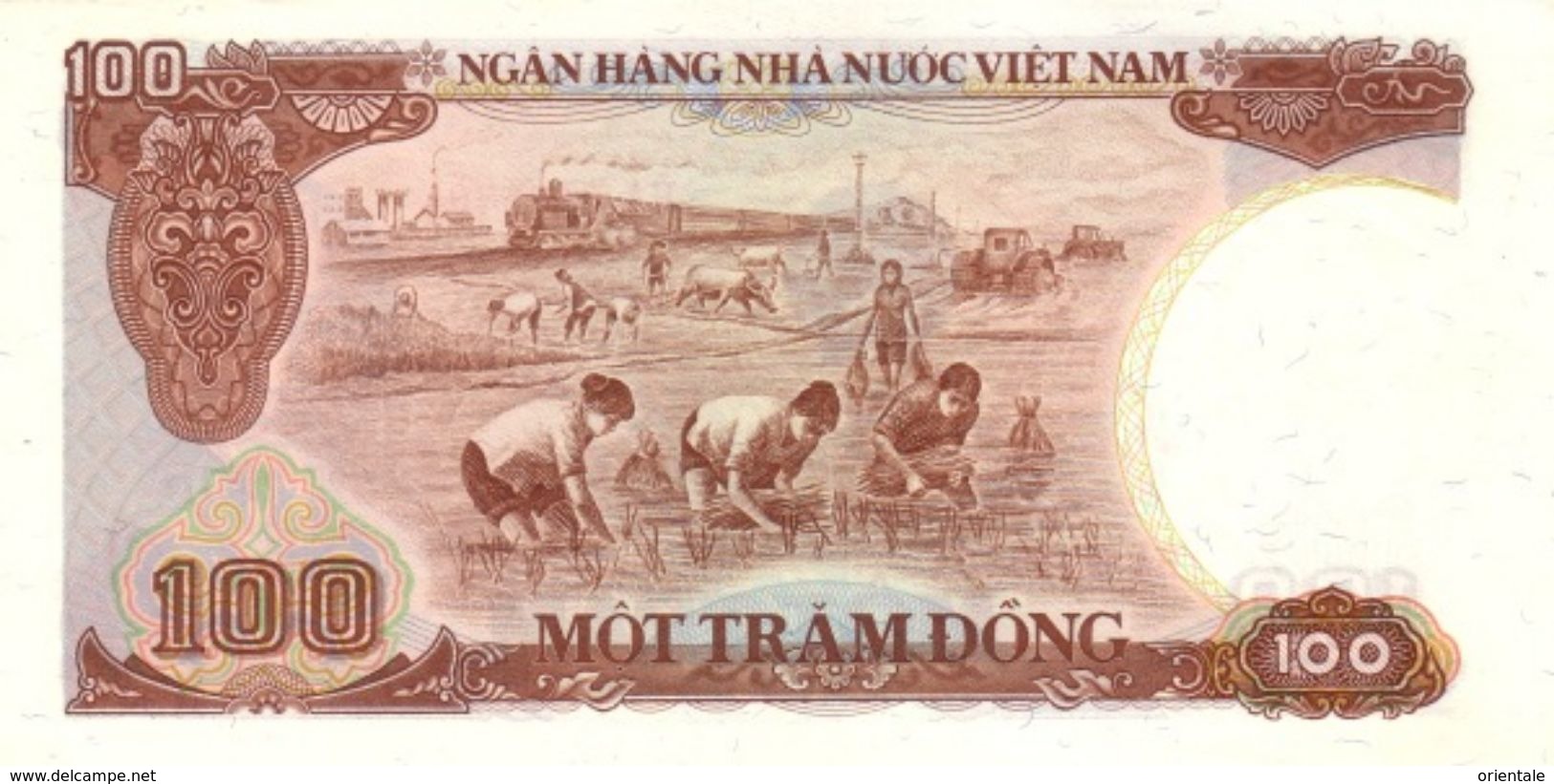 VIETNAM  P. 98a 100 D 1985 AUNC - Vietnam
