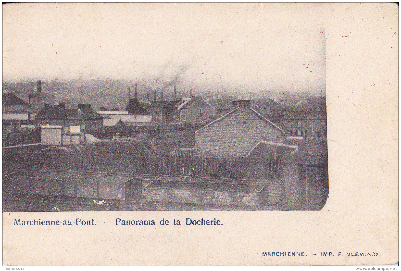 MARCHIENNE-AU-PONT : Panorama De La Docherie - Andere & Zonder Classificatie