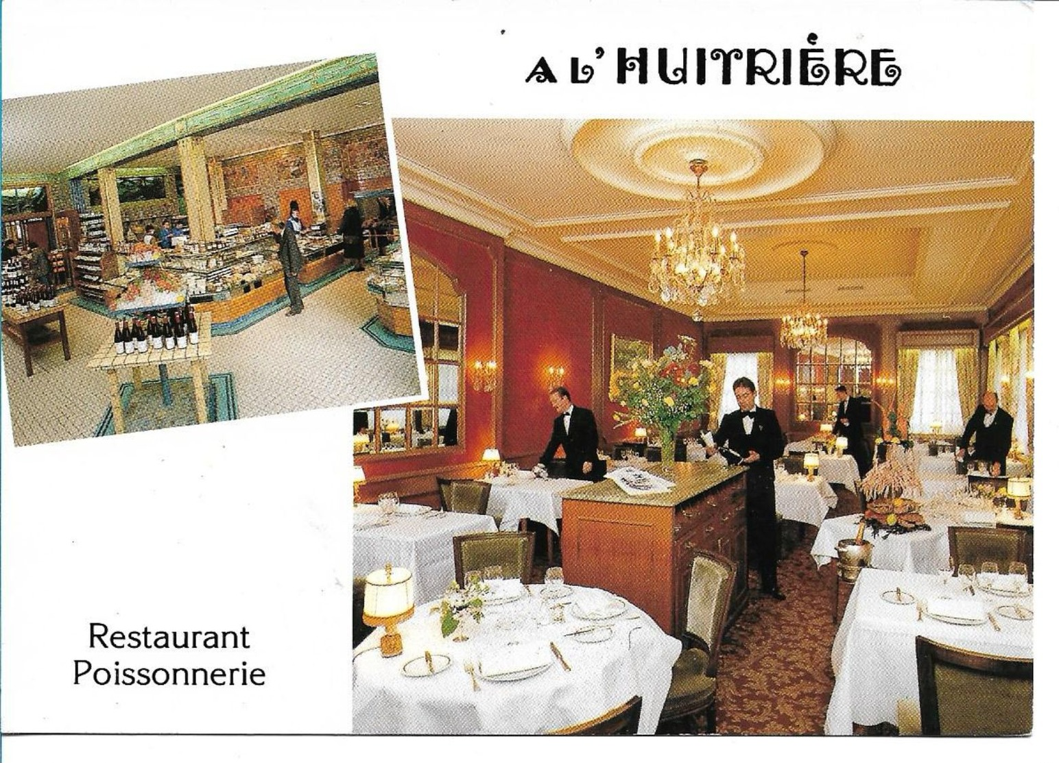 Lille Le Restaurant L Huitriere  Restaurant Poissonnerie   Ecailler Traiteur - Lille