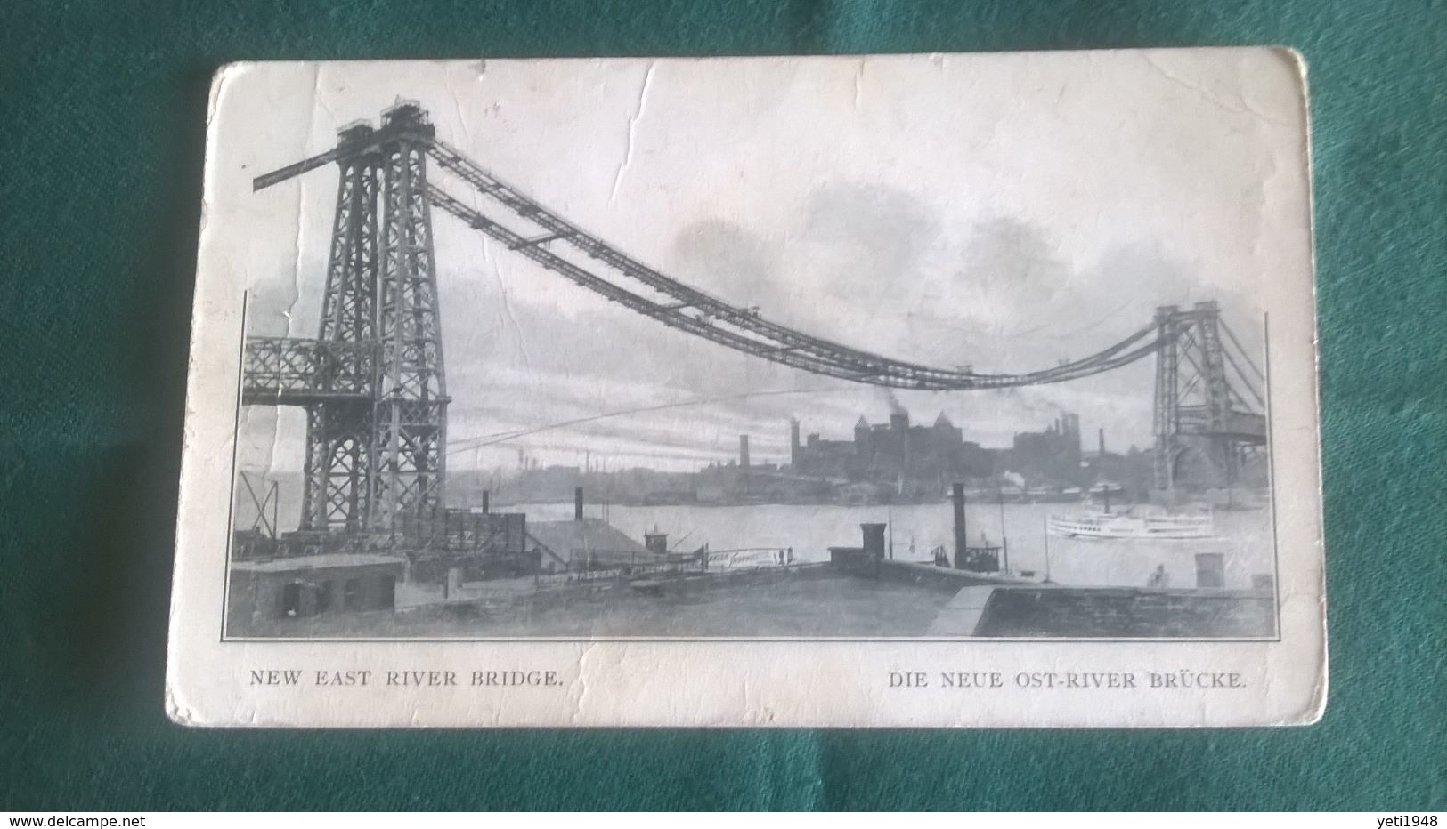 New York - Pont Williamsburg (rare) - Puentes Y Túneles