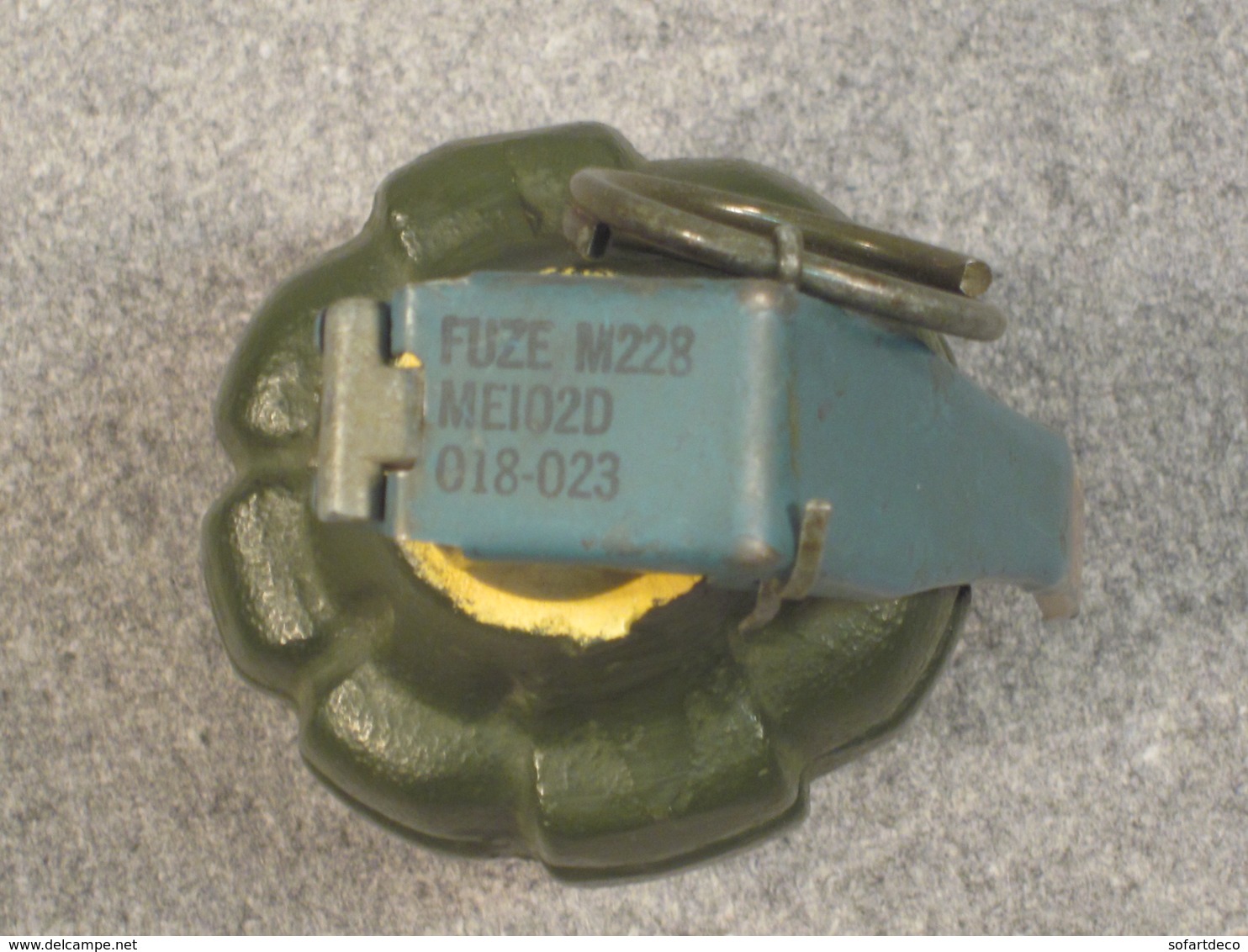 Grenade U.S. Mk2 "Pineapple" D'exercice, époque Vietnam. - Other & Unclassified