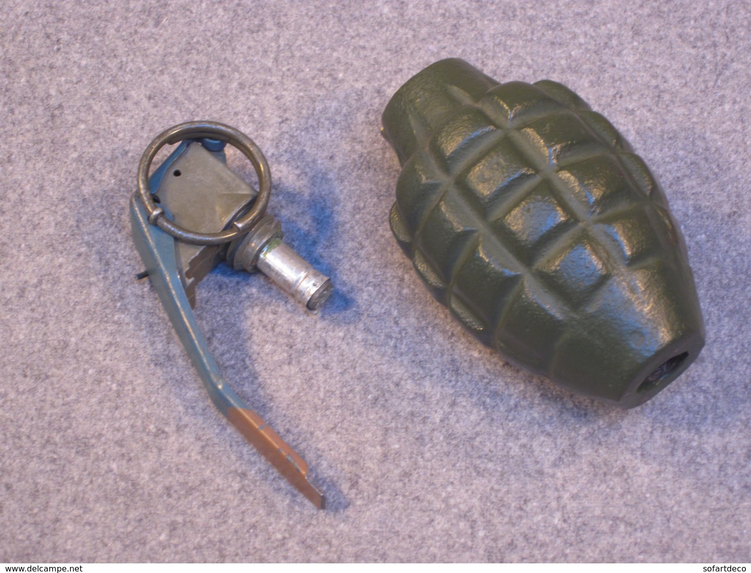 Grenade U.S. Mk2 "Pineapple" D'exercice, époque Vietnam. - Other & Unclassified