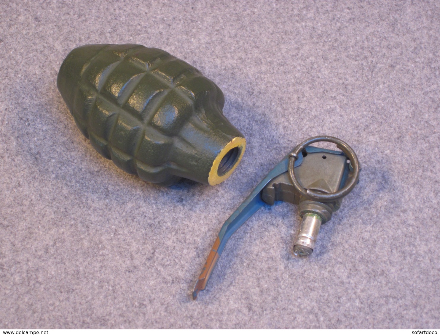 Grenade U.S. Mk2 "Pineapple" D'exercice, époque Vietnam. - Other & Unclassified