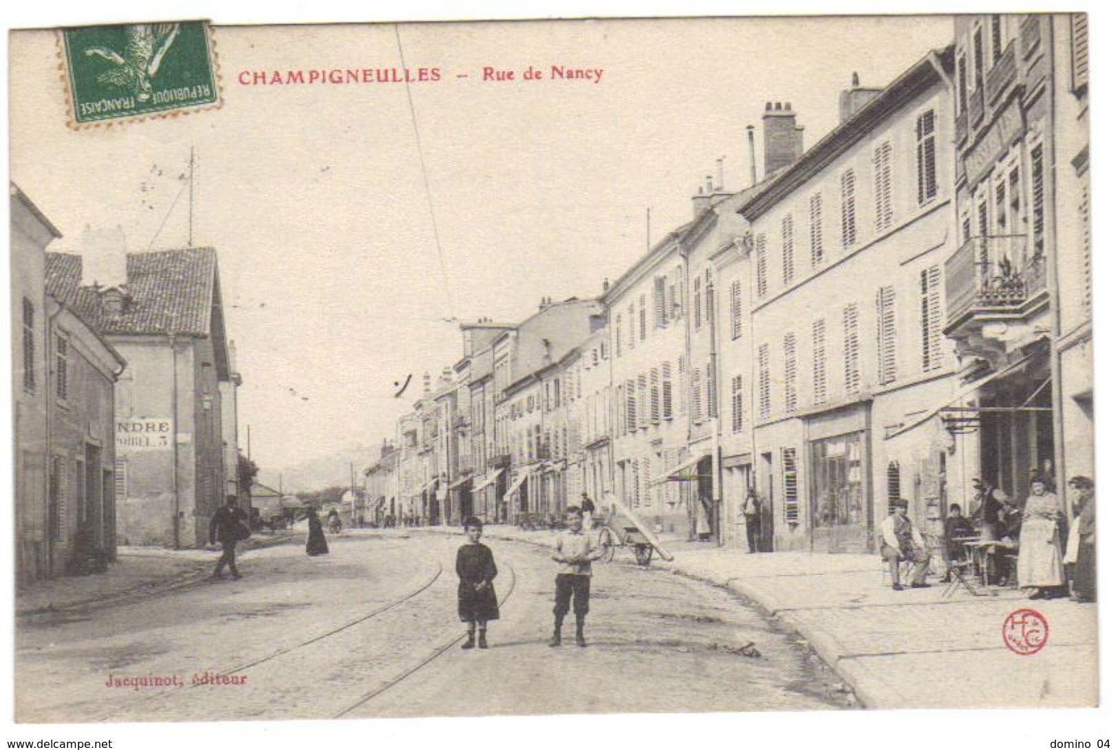 Cpa Du 54 - CHAMPIGNEULLES - Rue De NANCY - Other & Unclassified