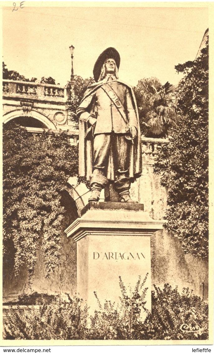 France - Gers - Auch - Le Monument De D'Artagnan Construit Et Inauguré En 1932 - Combier Macon - - Auch