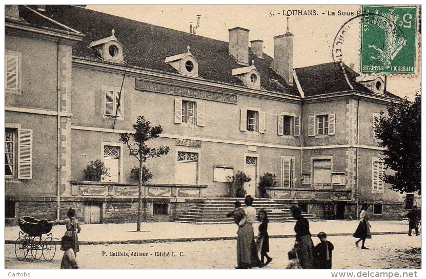 71 LOUHANS  La Sous-Préfecture - Louhans