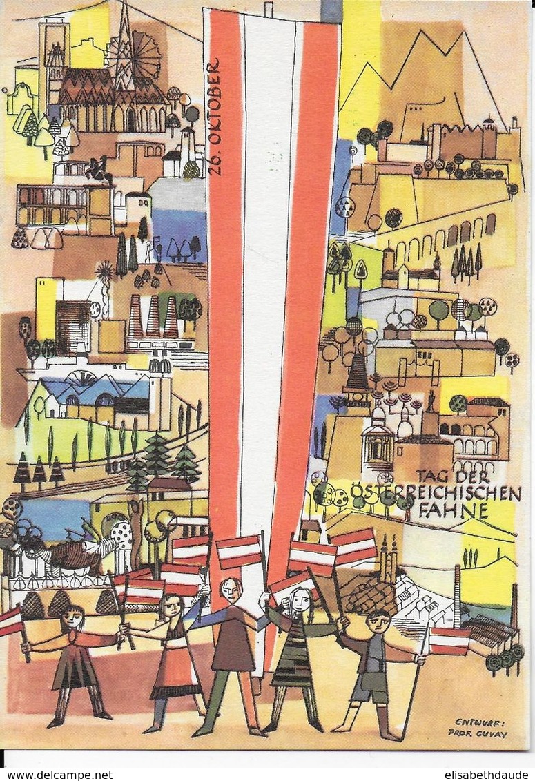 AUTRICHE - BALLONPOST PRO JUVENTUTE - 1960 - CARTE ILLUSTREE (VOIR DOS) Par BALLON De SALZBURG - Ballonpost