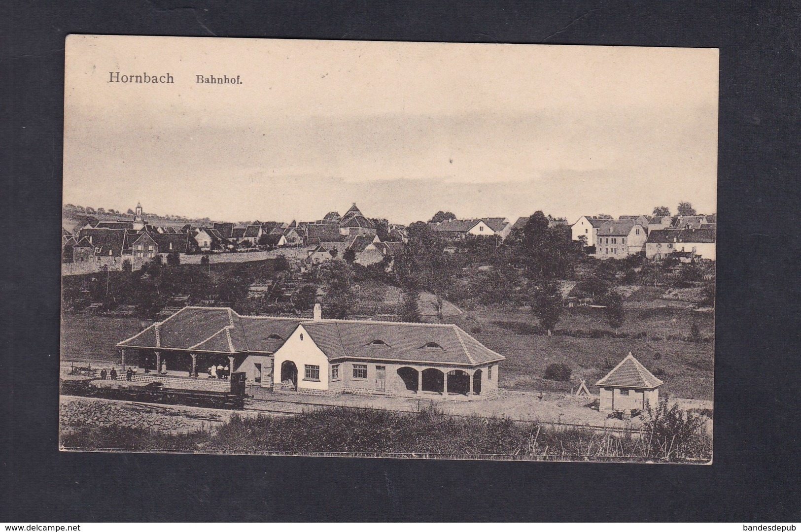 AK Hornbach - Bahnhof ( Gare Chemin De Fer Ed. Leiner ) - Zweibrücken