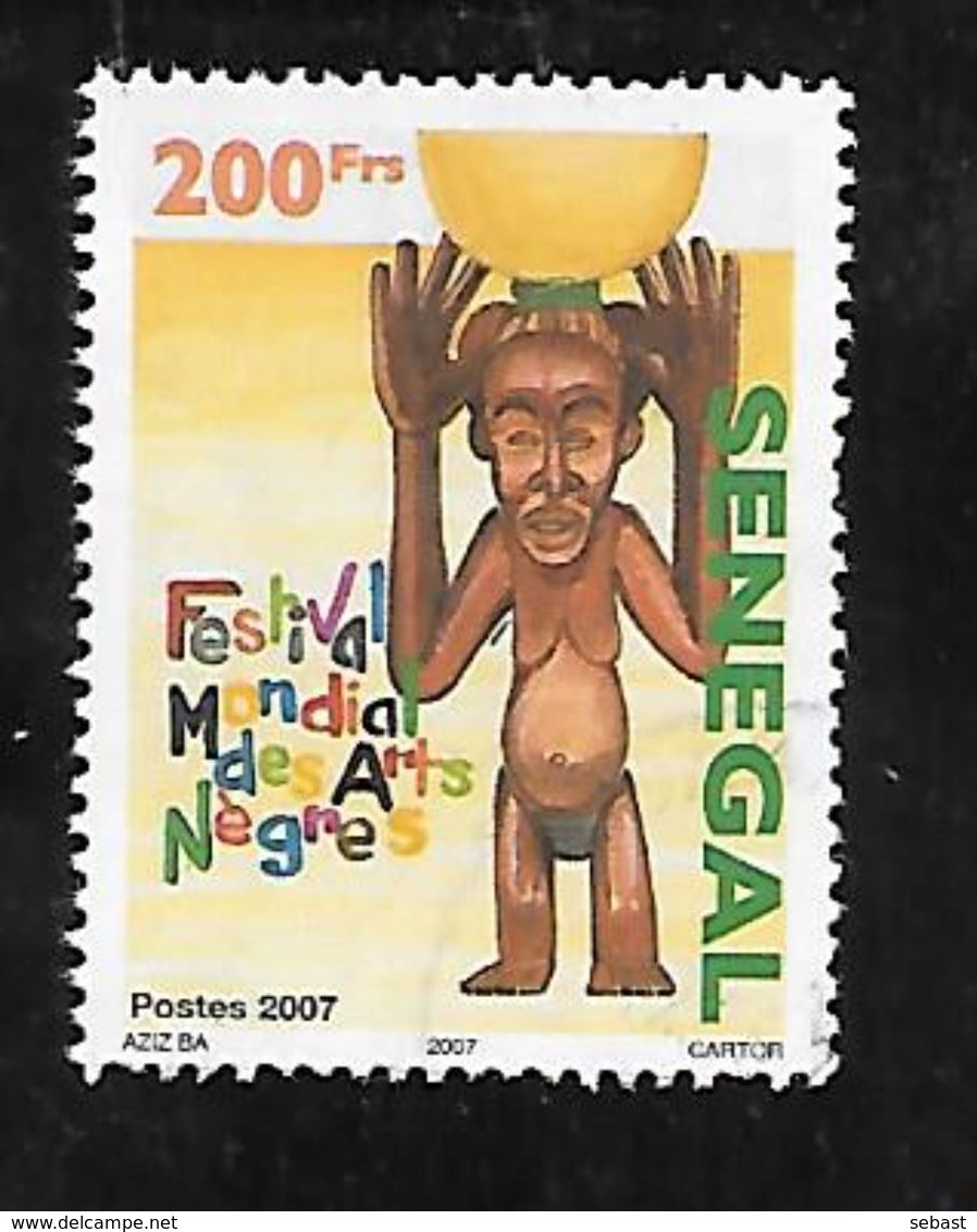 TIMBRE OBLITERE DU SENEGAL DE 2010 N° MICHEL 2176 - Senegal (1960-...)