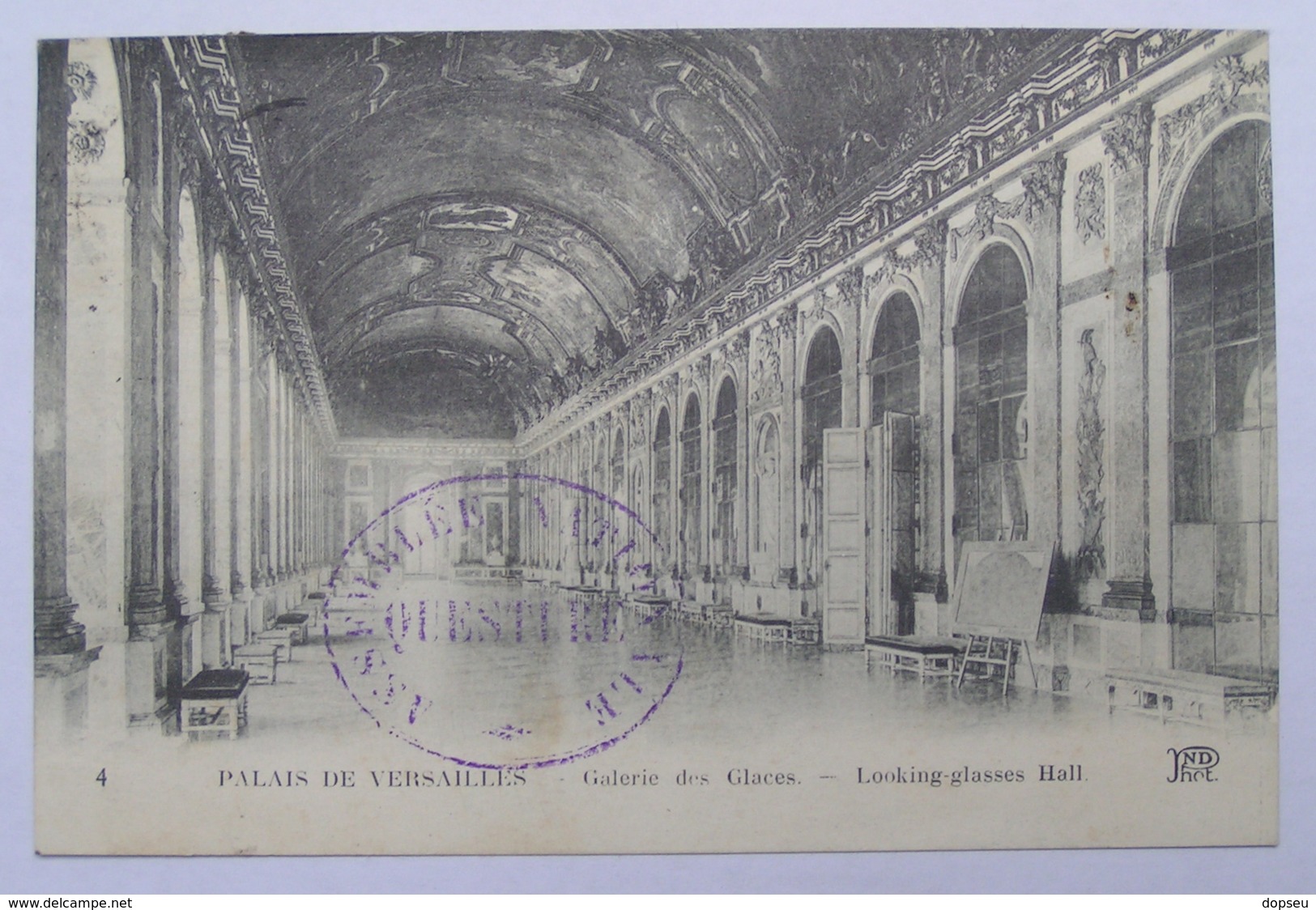 80 MERS LES BAINS Carte Du Palais De Versailles ASSEMBLEE NATIONALE QUESTURE 1920 Du Député De La Marne - Mers Les Bains