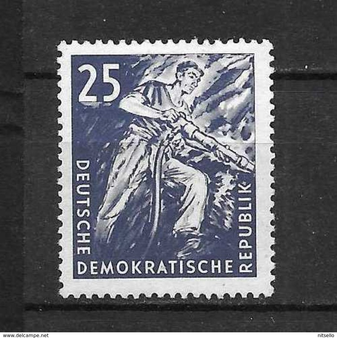 LOTE 1656  ///  (C010)  ALEMANIA ORIENTAL DDR   YVERT Nº: 296 *MH  //   CATALOG.2014/COTE: 3.40 € - Nuevos