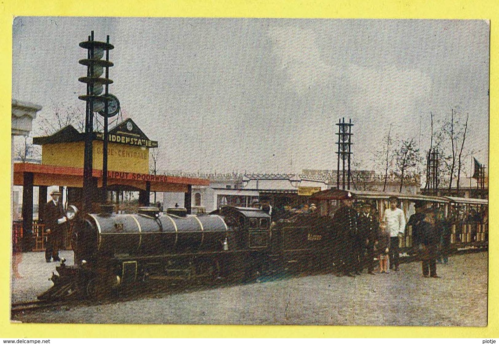 * Antwerpen - Anvers - Antwerp * (Géo M. Potié, K Nr 35) Expo 1930, Liliput Trein, Train, Locomotive, Animée, Gare, TOP - Antwerpen