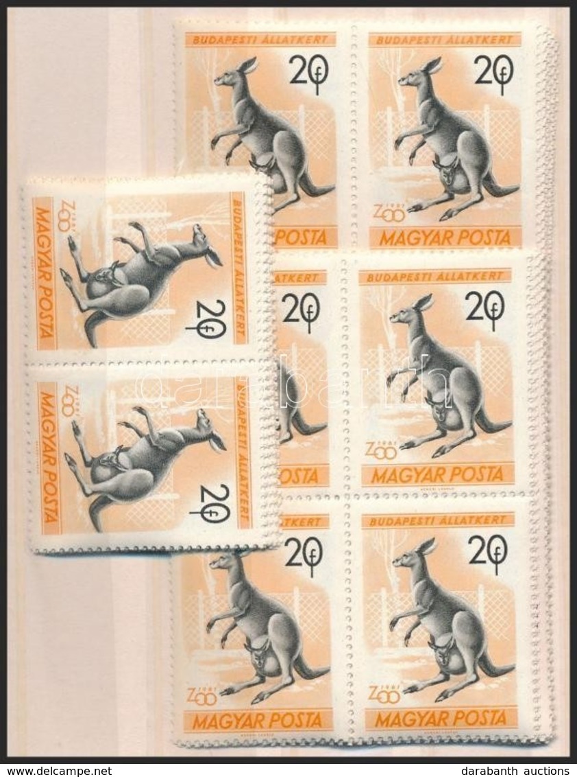 ** 1961 10 Db Állatkert Sor (10.000) - Altri & Non Classificati