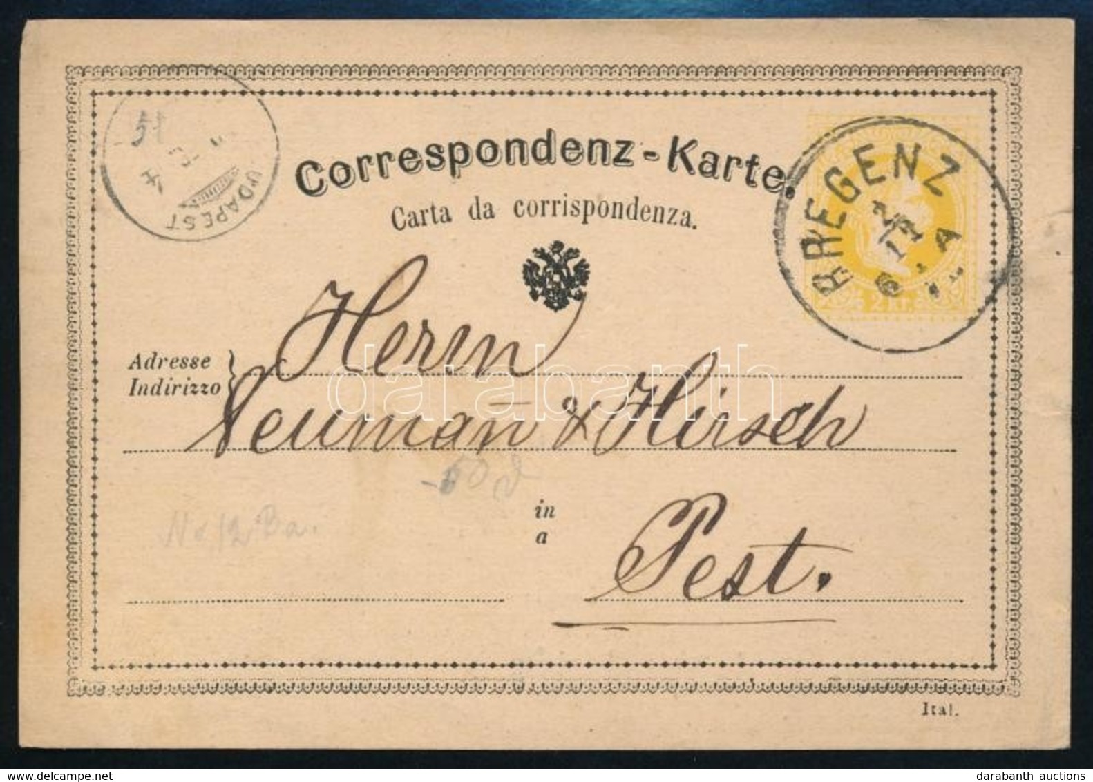 Ausztria 1873 - Altri & Non Classificati
