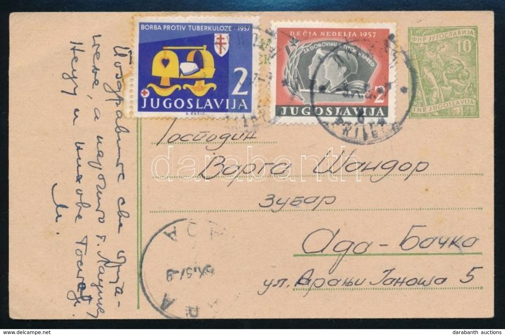 Jugoszlávia 1957 - Other & Unclassified