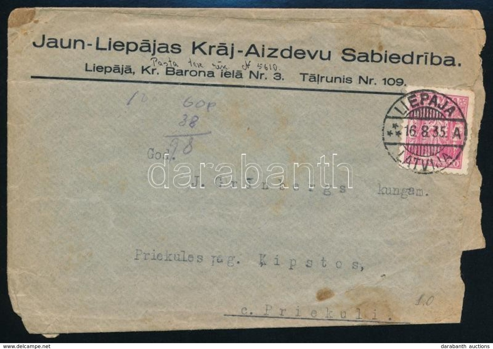 Lettország 1935 - Other & Unclassified