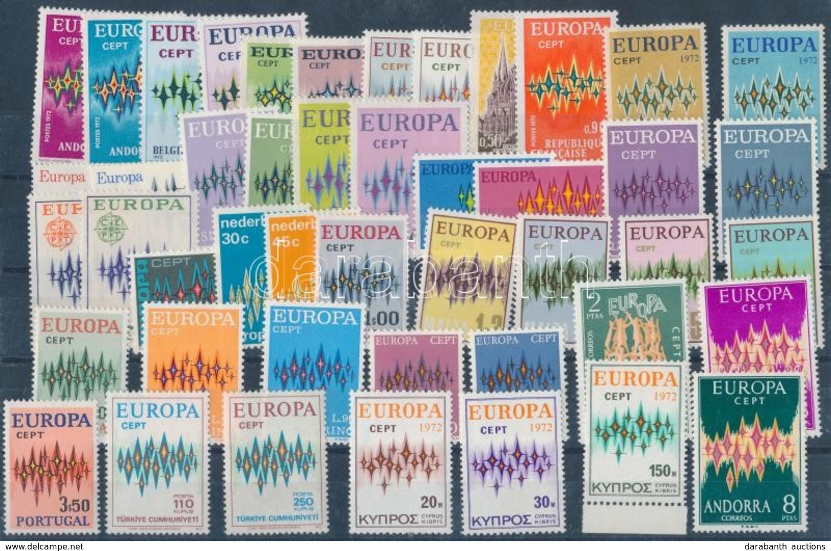 ** 1972 Europa CEPT Teljes évfolyam - Other & Unclassified
