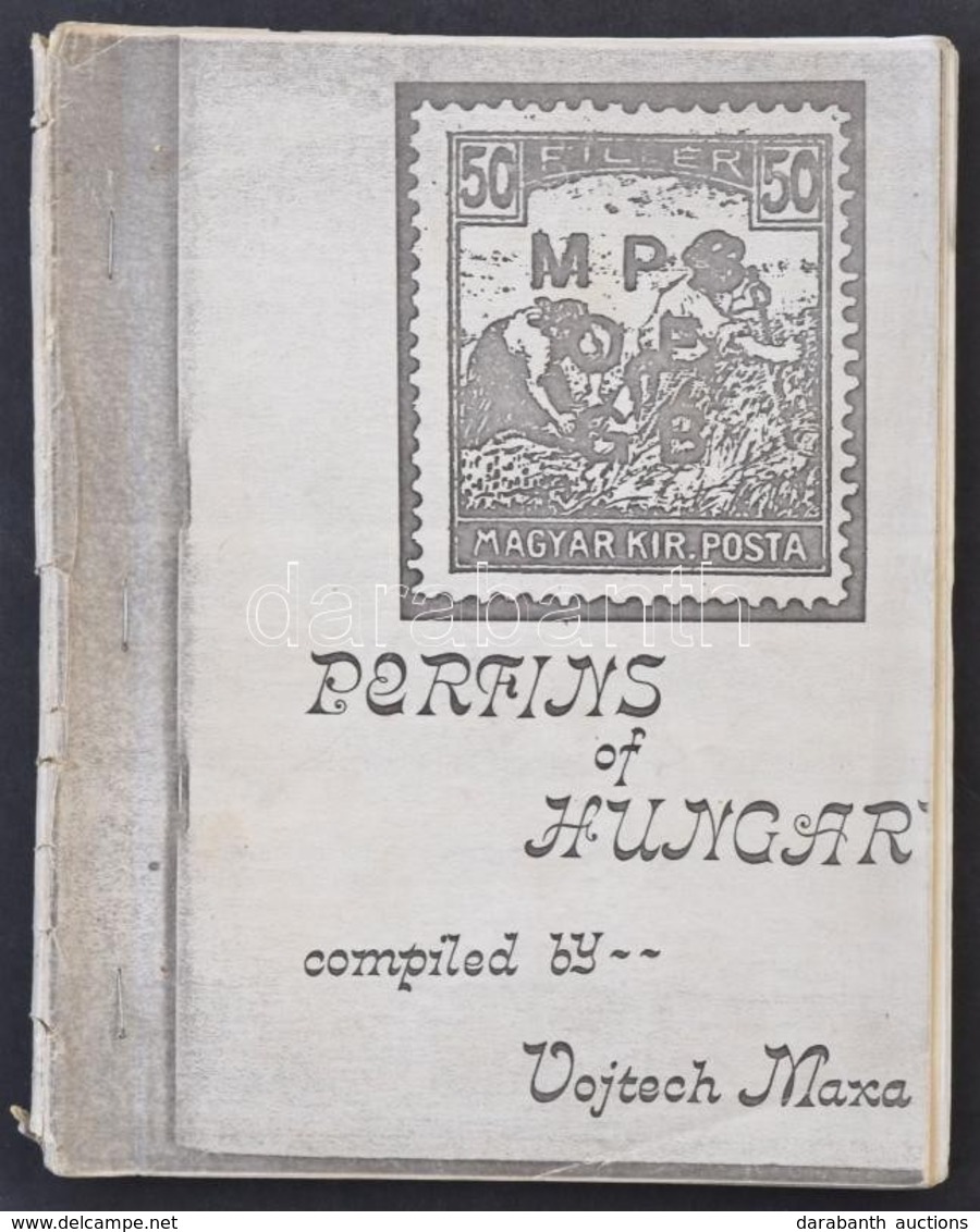 Maxa: Perfins Of Hungary (fénymásolat) - Other & Unclassified