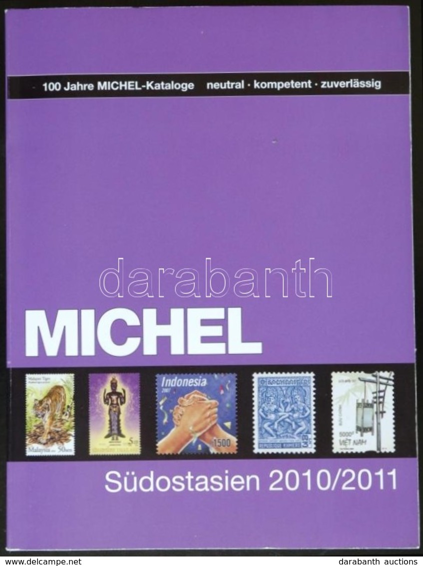 Michel Délkelet-Ázsia Katalógus Tengerentúl 8/2 2010-2011-es Kiadás új állapotban - Altri & Non Classificati