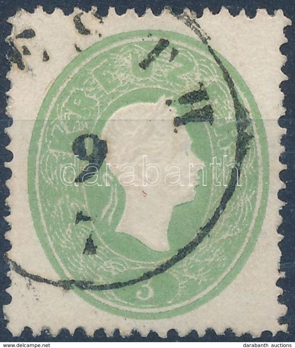 O 1861 3kr '(P)ESTH' - Other & Unclassified