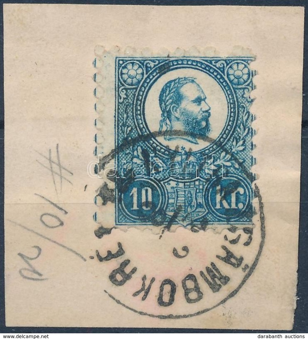 1871 10kr 'NYITRA-ZSÁMBOKRÉT' (Gudlin 300 P) - Altri & Non Classificati