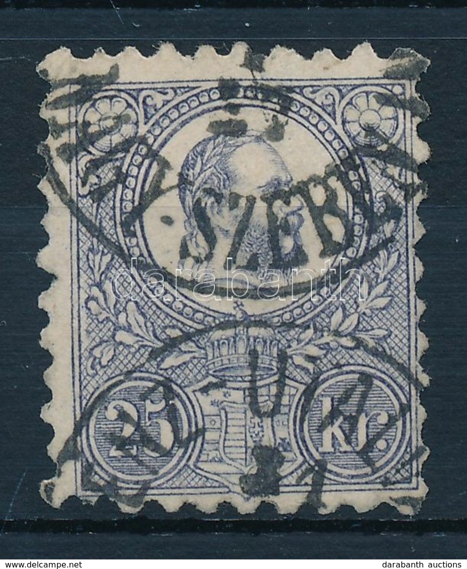 O 1871 Réznyomat 25kr '(P)ÉNZ-UTALV(ÁNY) / NAGY-SZEBEN' - Other & Unclassified