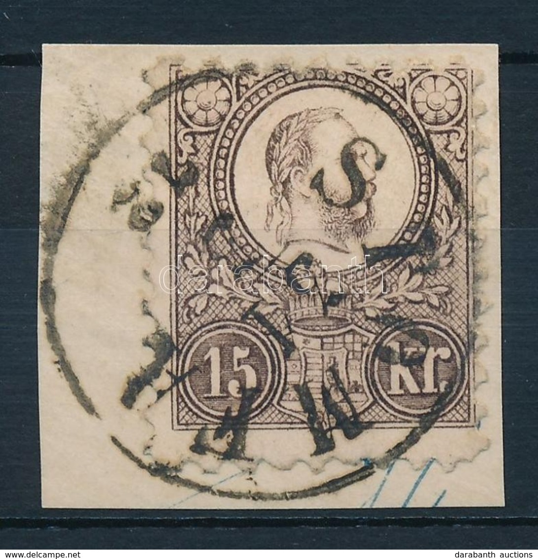 1871 15kr 'STOMFA' (Gudlin 150 P) - Other & Unclassified