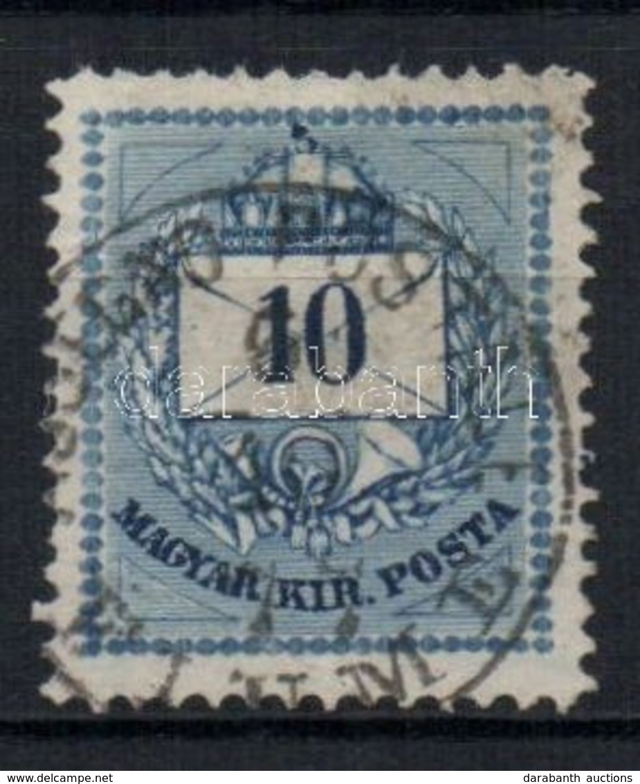 O 1874 10kr '(ASS)EGNO POSTALE FIUME' - Otros & Sin Clasificación