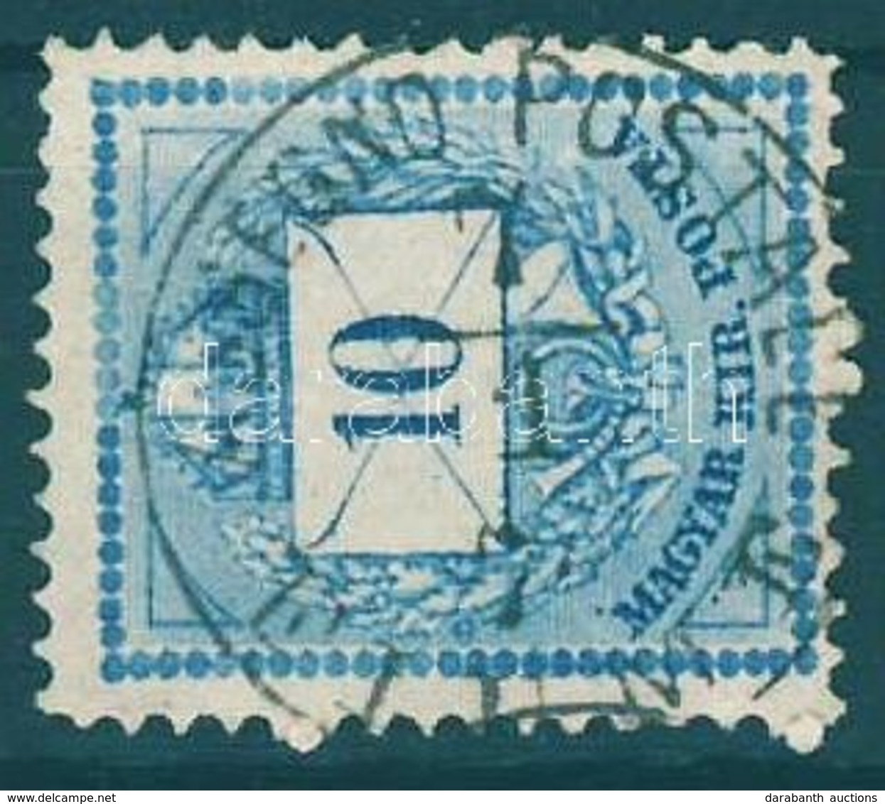 O 1874 10kr 'ASSEGNO POSTALE / FIUME' - Other & Unclassified