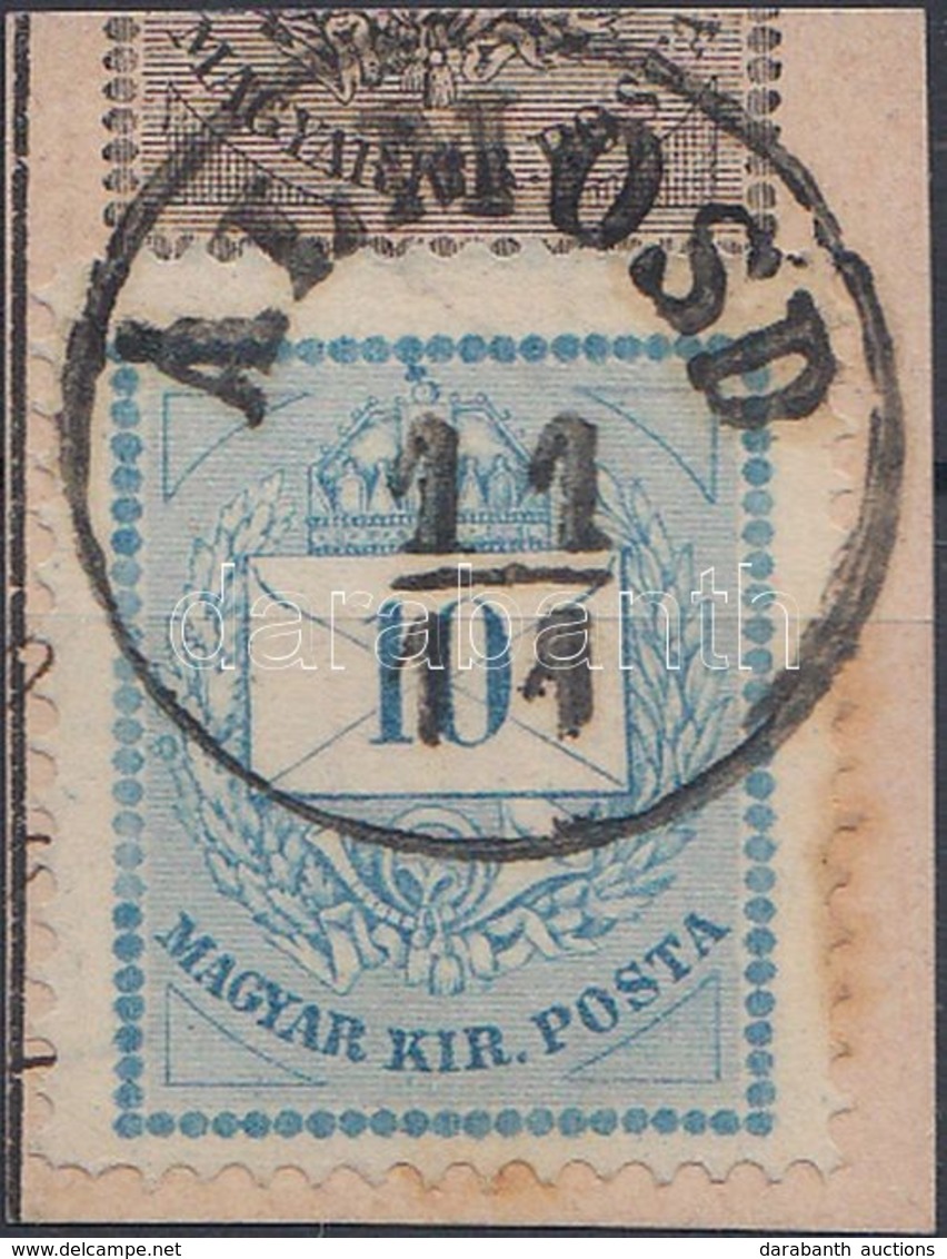 1874 10kr 'ÁLMOSD' - Otros & Sin Clasificación