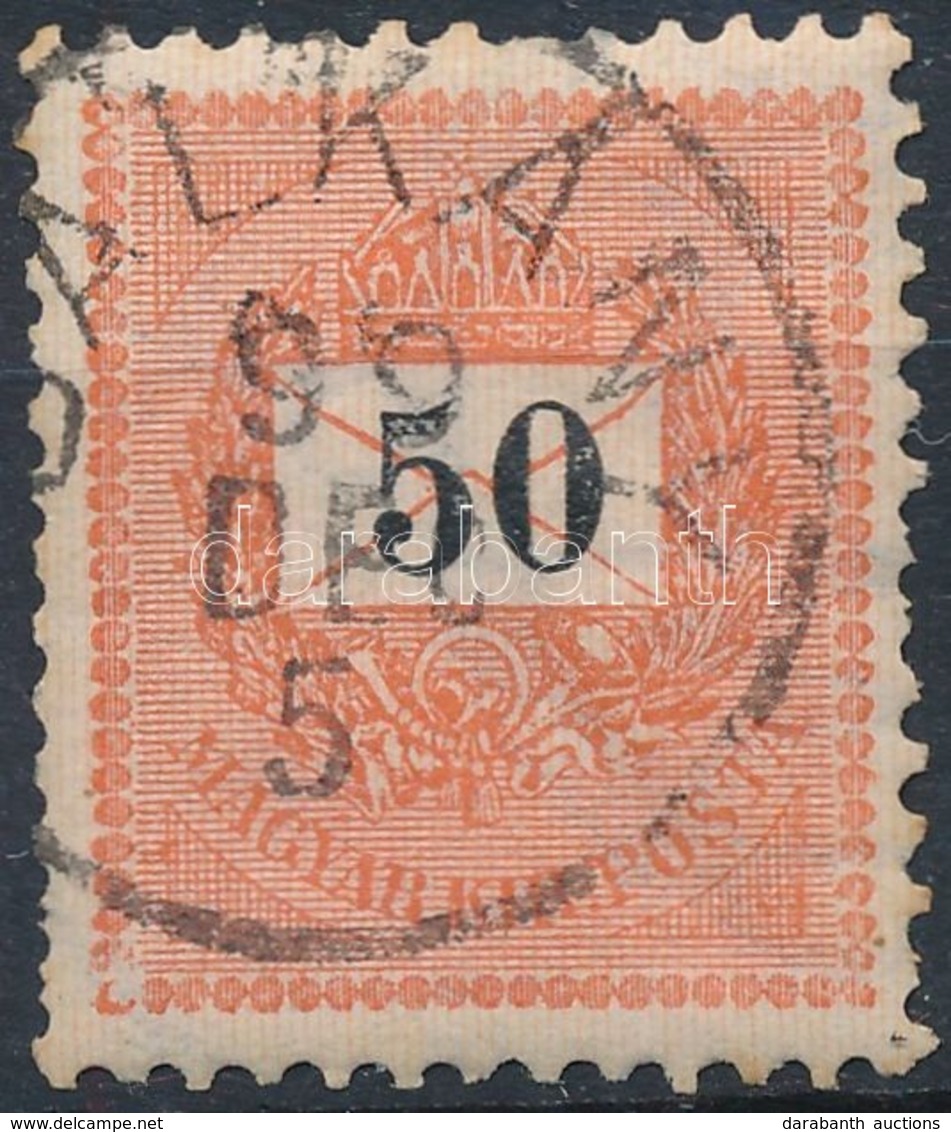 O 1898 50kr (5.000) ,,(B)ALKÁNY' - Other & Unclassified