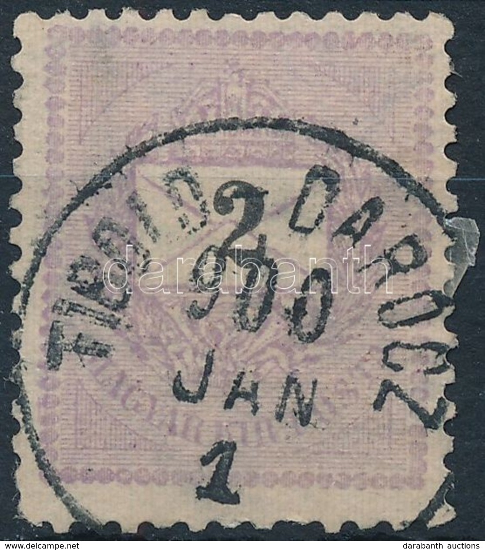 O 1899 2kr ,,TIBOLD-DARÓCZ 1900 JAN 1' - Other & Unclassified