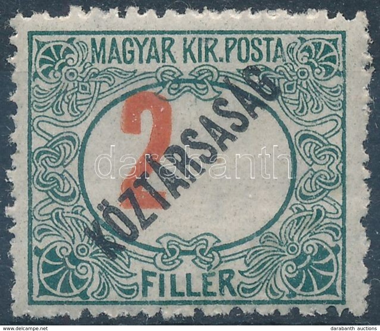 ** 1919 Köztársaság Portó 2f Erősen Eltolódott értékszámmal - Other & Unclassified