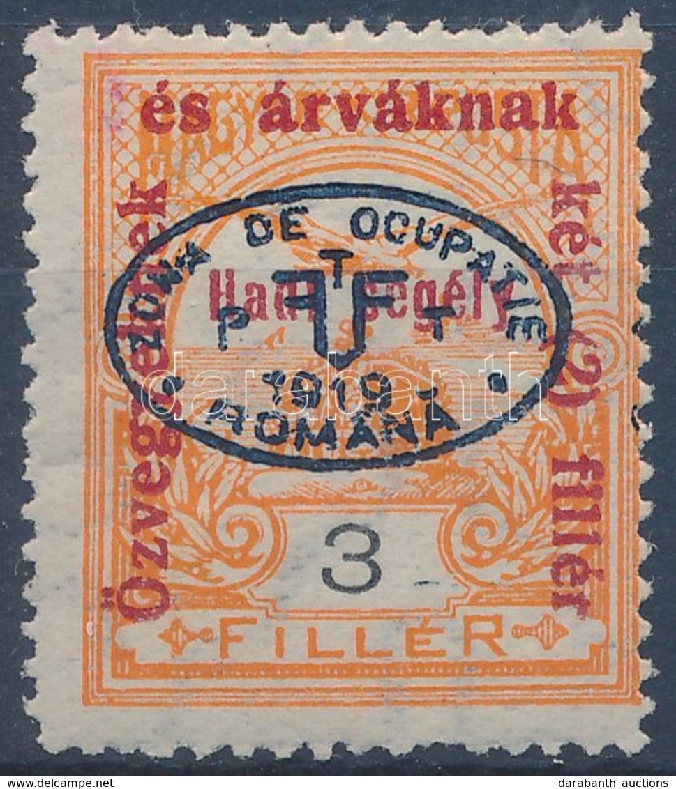 * Debrecen I. 1919 Hadisegély II. 3f Garancia Nélkül (**45.000) - Other & Unclassified