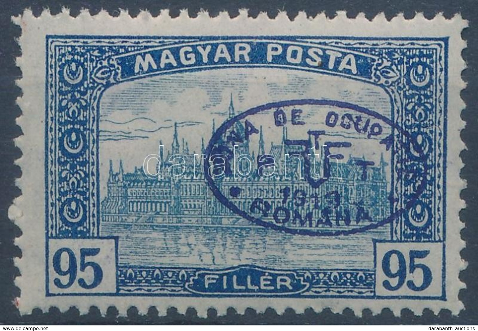 ** Debrecen I. 1919 Magyar Posta 95f Garancia Nélkül (**50.000) - Other & Unclassified