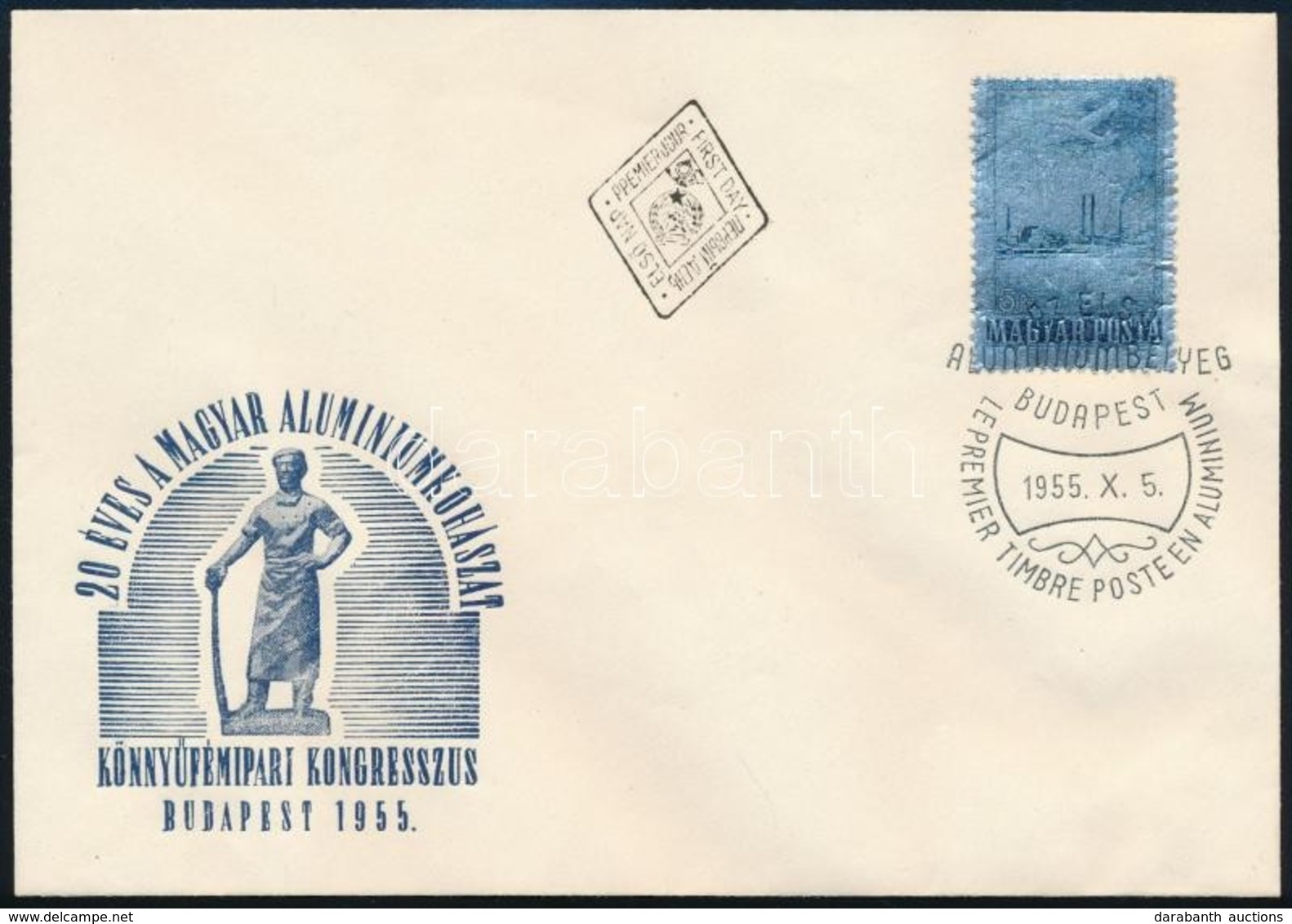 ** 1955 Alumínium FDC (4.500) - Other & Unclassified