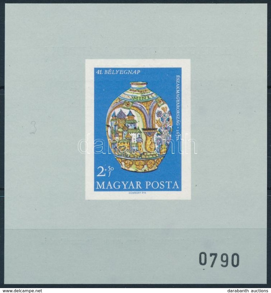 ** 1968 Bélyegnap Ajándék Blokk (60.000) / Mi 66 Block Present Of The Post - Altri & Non Classificati